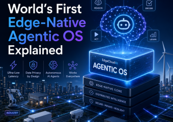 Illustration of EdgeCloudAI: World’s First Edge-Native Agentic OS Explained