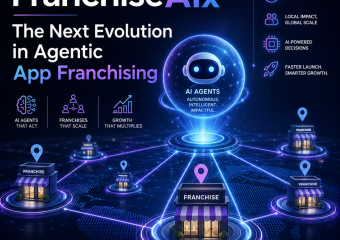 FranchiseAIx graphic showing AI-powered app franchising for scalable (Incomplete: max_output_tokens)
