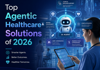 Illustration of Top Agentic Healthcare Solutions of 2026 by PracticeAIx and HealthAIx