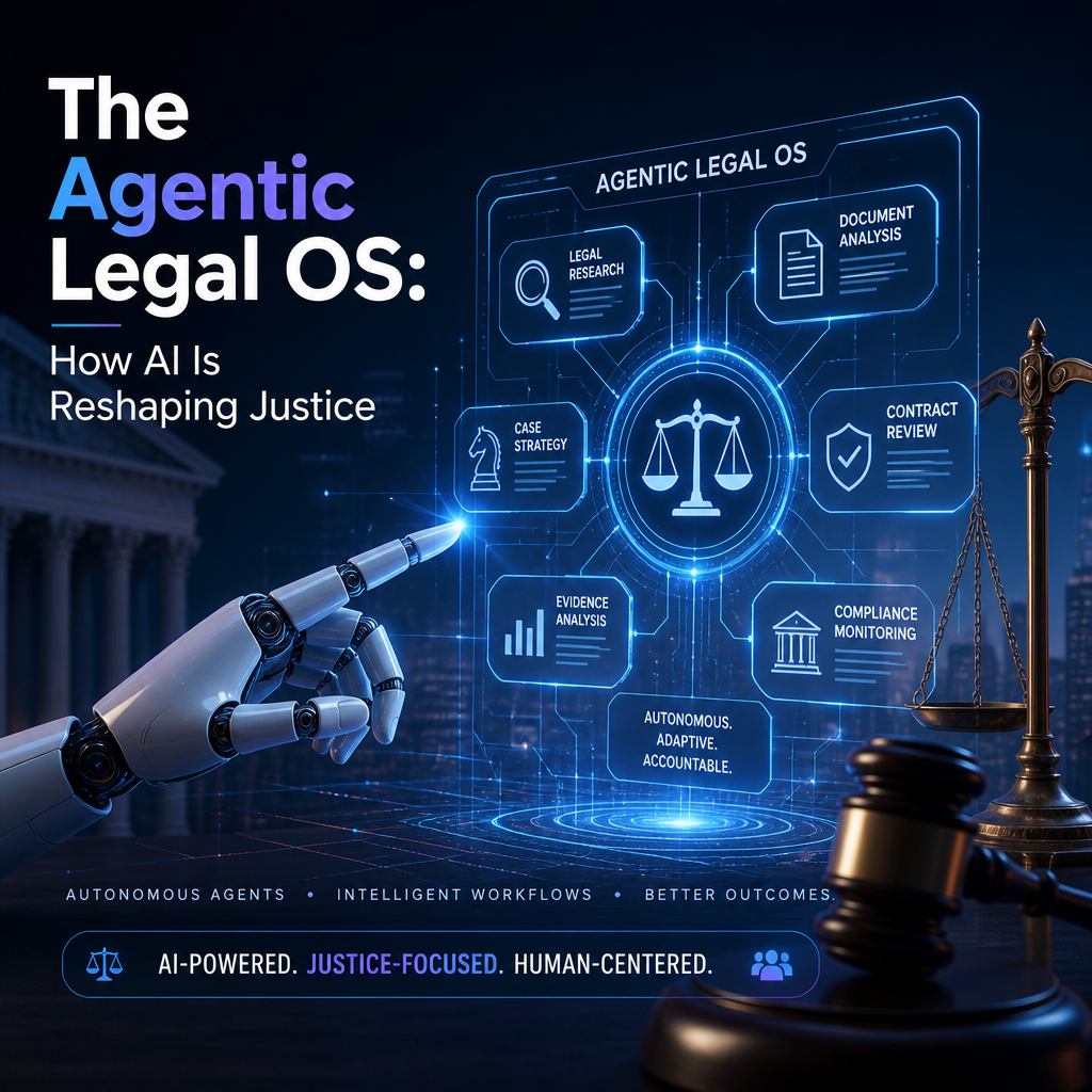 Illustration of The Agentic Legal OS: How AI Is Reshaping Justice