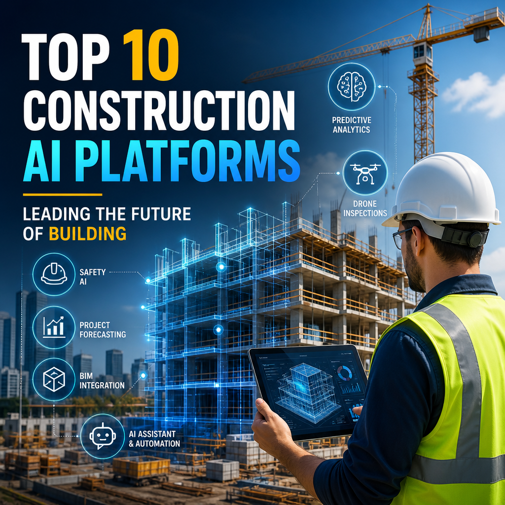3D construction AI platform dashboard showing (Incomplete: max_output_tokens)
